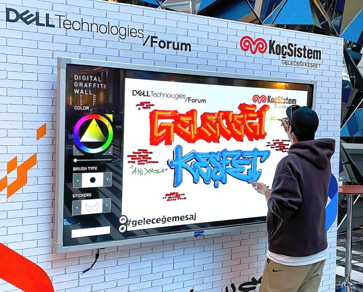 Dijital Graffiti Duvarı
